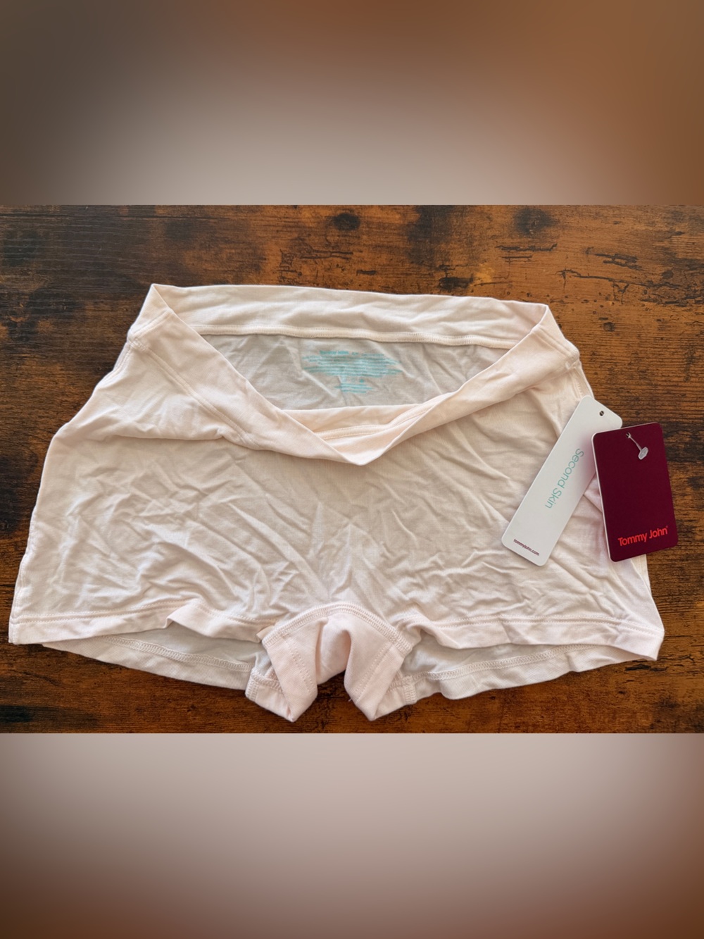 Tommy John Women’s Second Skin Boyshorts - Soft Pink